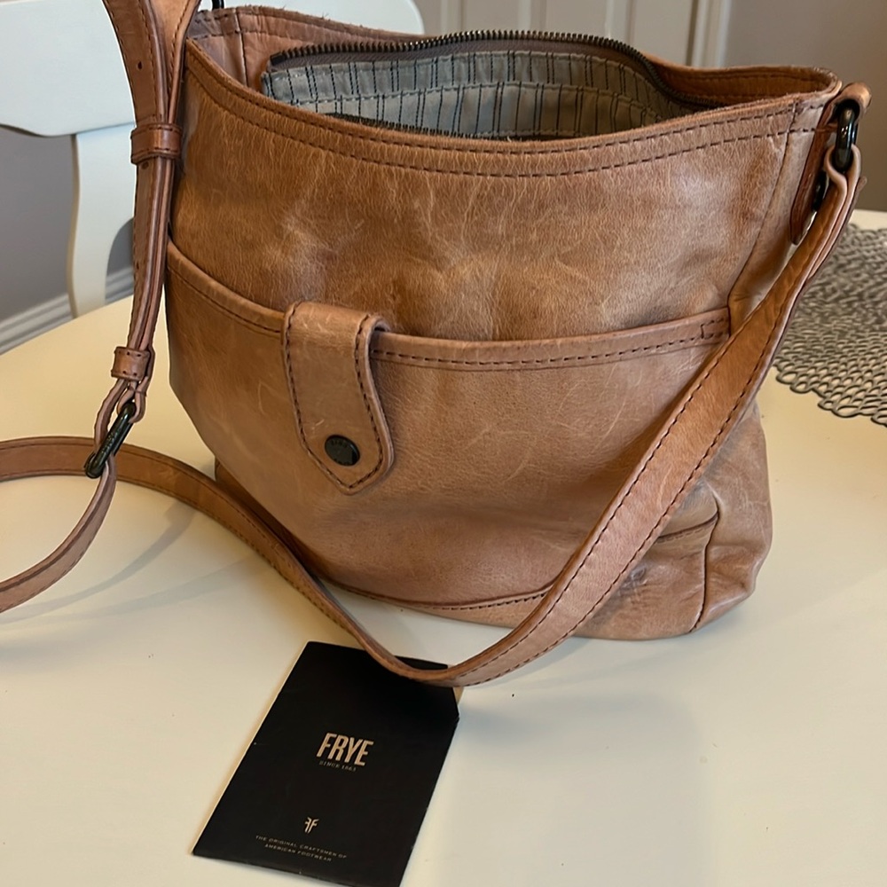 Frye Melissa button crossbody